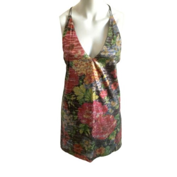 Free People Tangier Floral Sequin Mini Dress XS - Picture 3 of 11